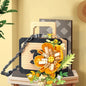 Wicker Brick Vanity Bag